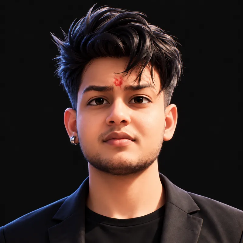 Portrait of Nishan Bharati, MERN Stack Developer in Kathmandu, Nepal